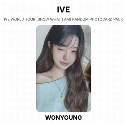 IVE WORLD TOUR [SHOW WHAT I AM] RANDOM PHOTOCARD PACK Official Photocard