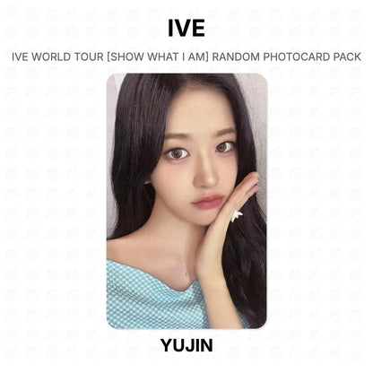 IVE WORLD TOUR [SHOW WHAT I AM] RANDOM PHOTOCARD PACK Official Photocard