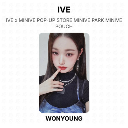 IVE x MINIVE POP-UP STORE MINIVE PARK MINIVE POUCH Official Photocard
