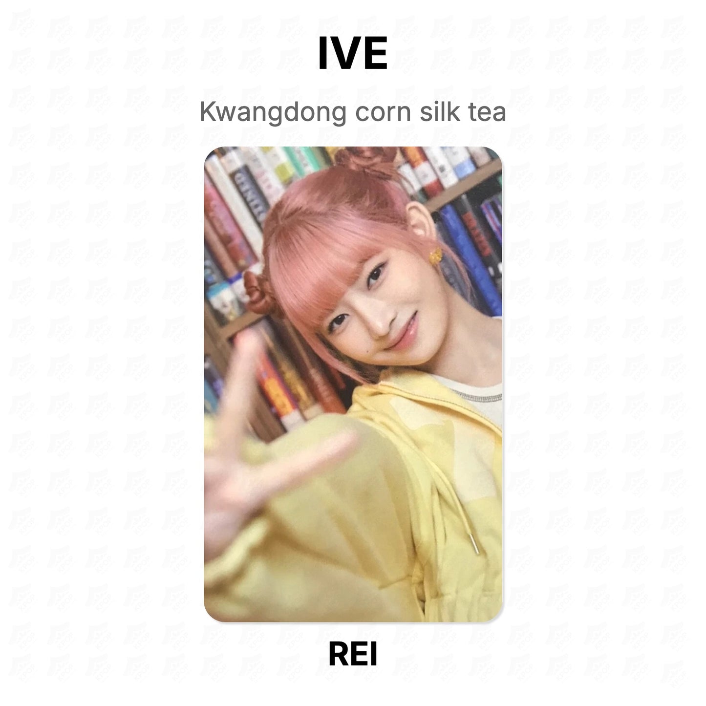 IVE Kwangdong corn silk tea Official Photocard