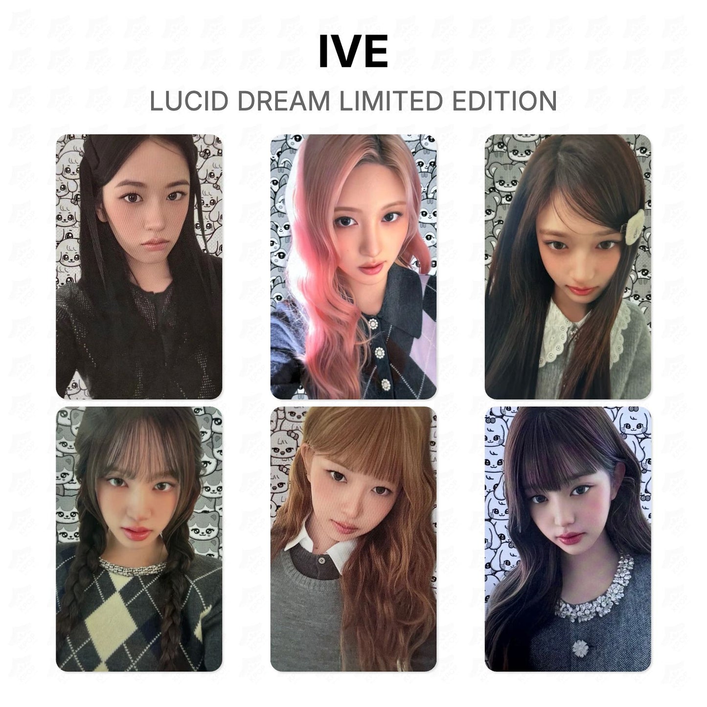 IVE LUCID DREAM LIMITED EDITION Official Photocard