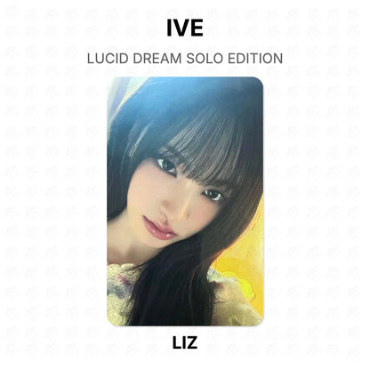 IVE LUCID DREAM SOLO EDITION Official Photocard