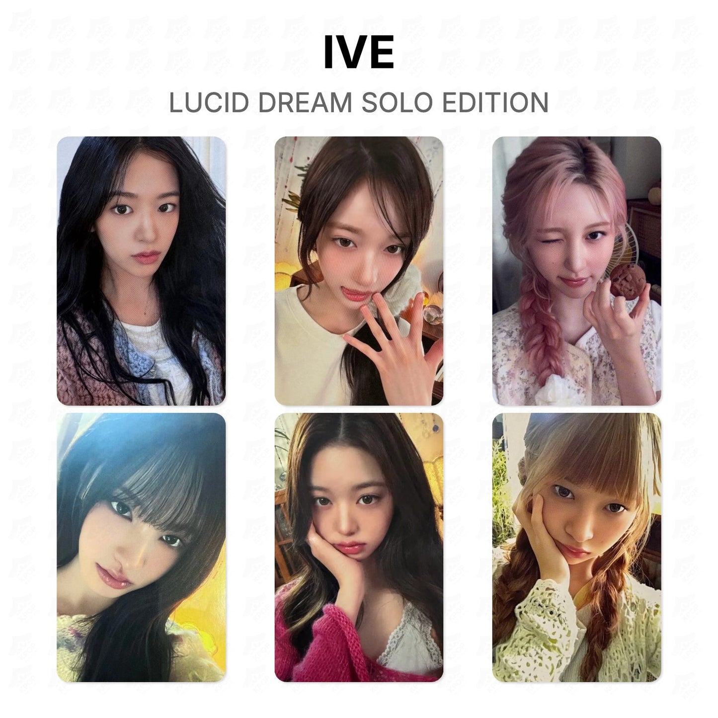 IVE LUCID DREAM SOLO EDITION Official Photocard