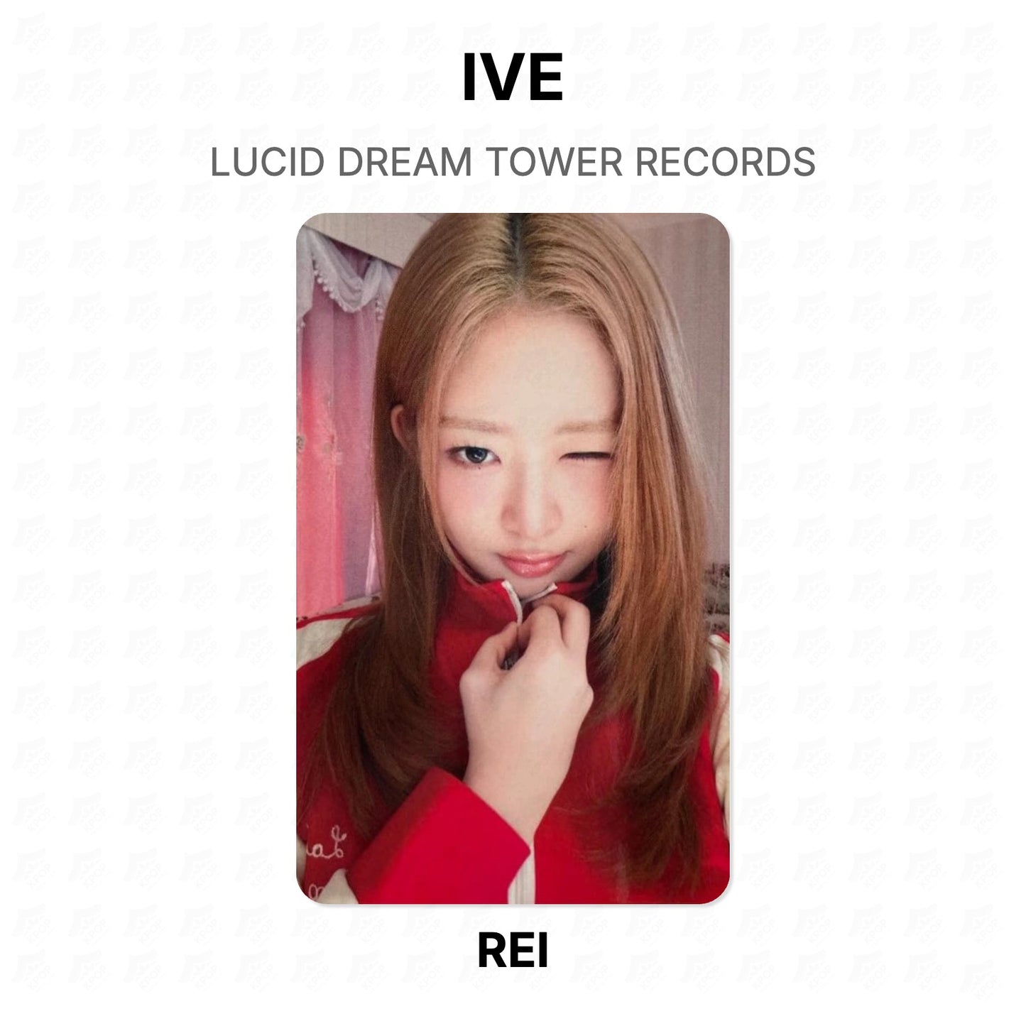 IVE LUCID DREAM TOWER RECORDS Official Photocard