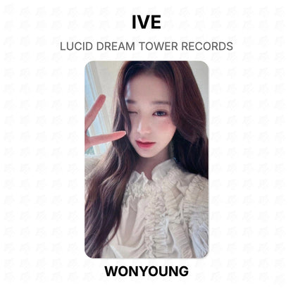 IVE LUCID DREAM TOWER RECORDS Official Photocard