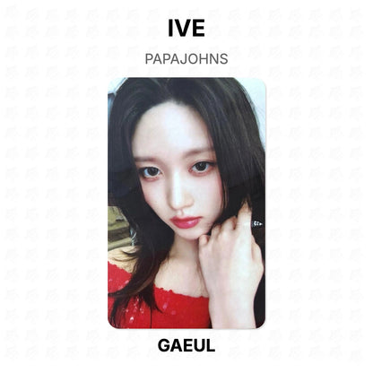 IVE PAPAJOHNS Official Photocard