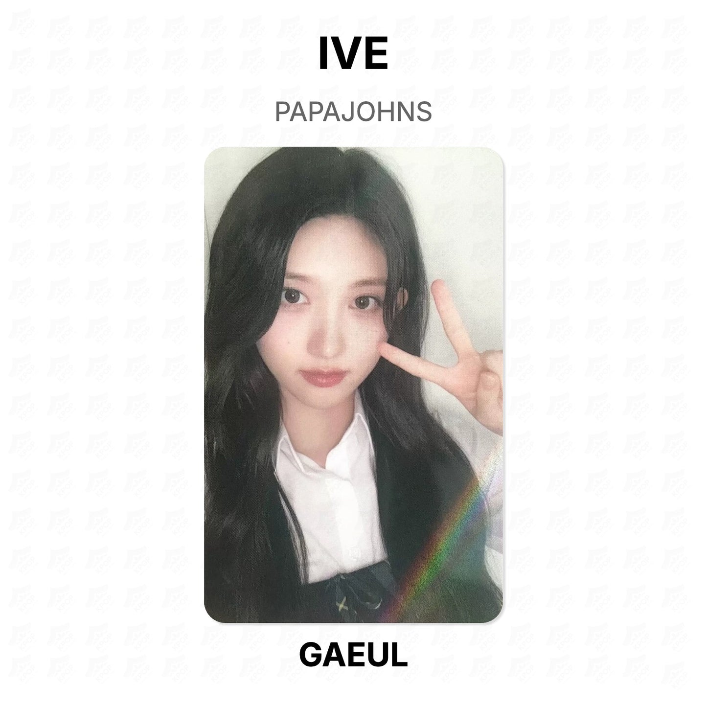 IVE PAPAJOHNS Official Photocard