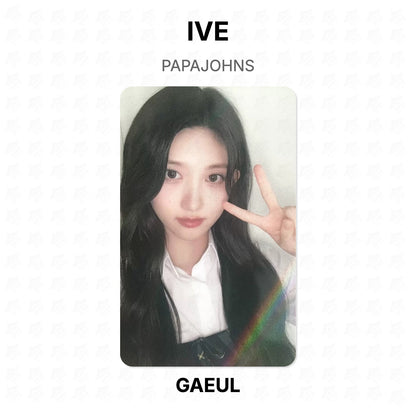 IVE PAPAJOHNS Official Photocard