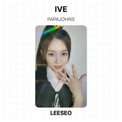 IVE PAPAJOHNS Official Photocard