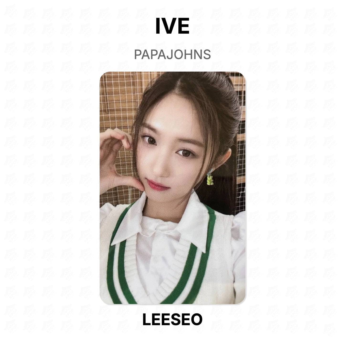 IVE PAPAJOHNS Official Photocard