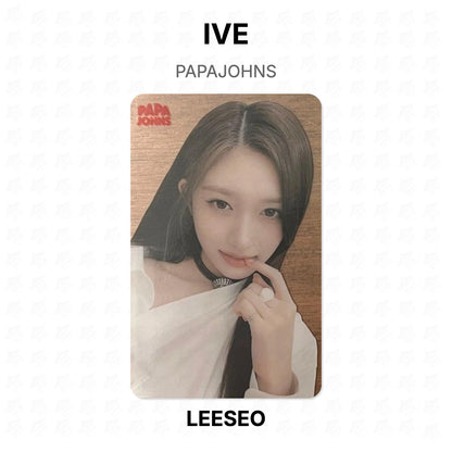 IVE PAPAJOHNS Official Photocard