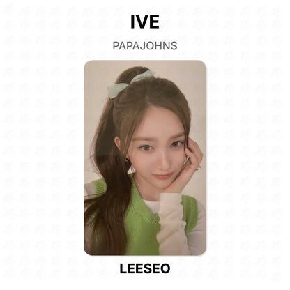 IVE PAPAJOHNS Official Photocard