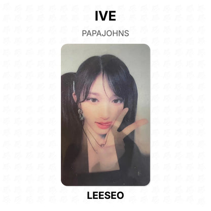 IVE PAPAJOHNS Official Photocard
