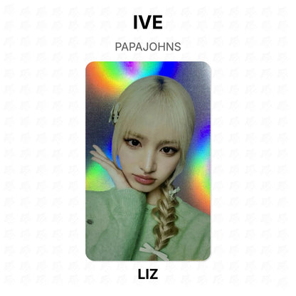 IVE PAPAJOHNS Official Photocard