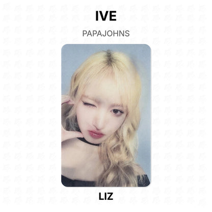 IVE PAPAJOHNS Official Photocard