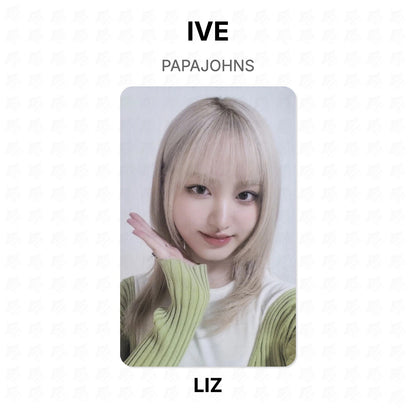 IVE PAPAJOHNS Official Photocard