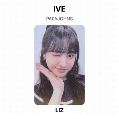 IVE PAPAJOHNS Official Photocard