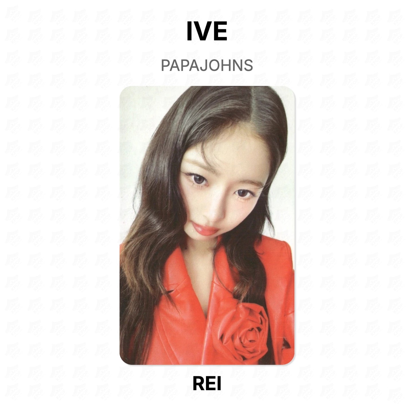 IVE PAPAJOHNS Official Photocard