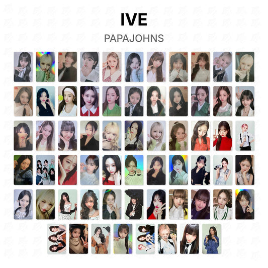 IVE PAPAJOHNS Official Photocard