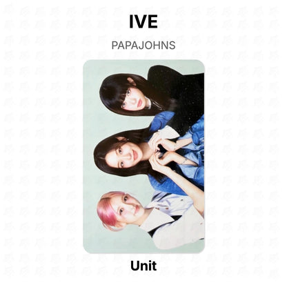 IVE PAPAJOHNS Official Photocard