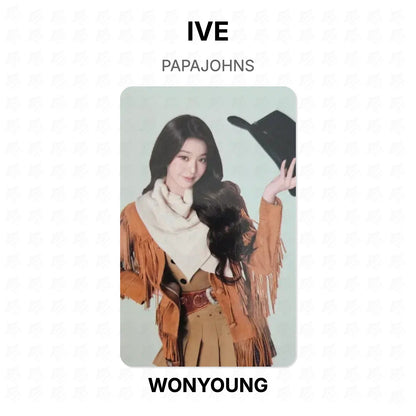 IVE PAPAJOHNS Official Photocard