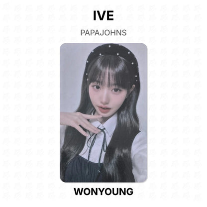 IVE PAPAJOHNS Official Photocard