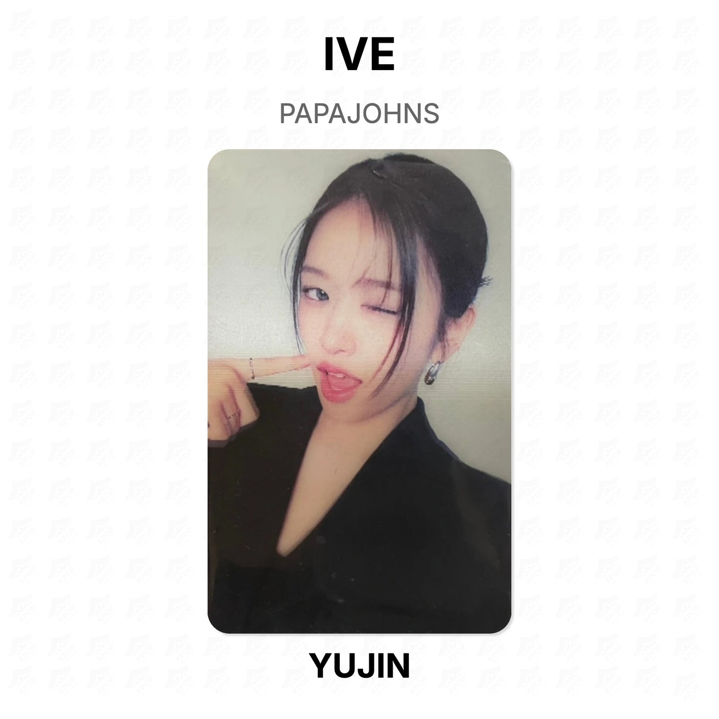 IVE PAPAJOHNS Official Photocard
