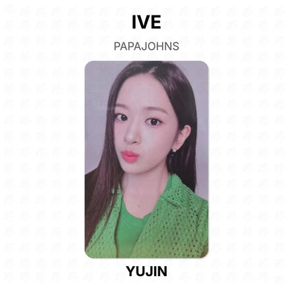 IVE PAPAJOHNS Official Photocard