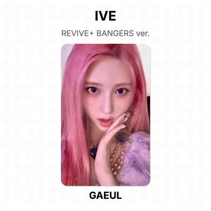 IVE REVIVE+ BANGERS ver. Official Photocard