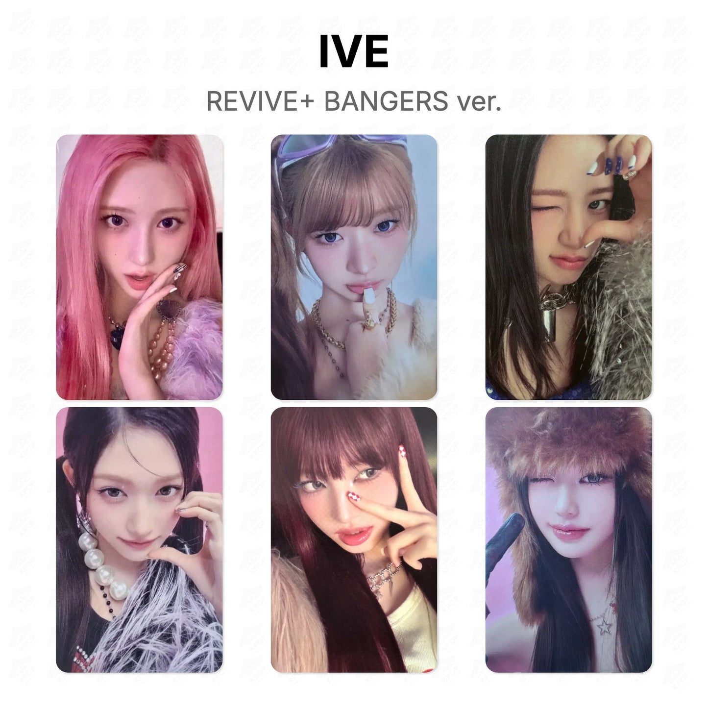 IVE REVIVE+ BANGERS ver. Official Photocard