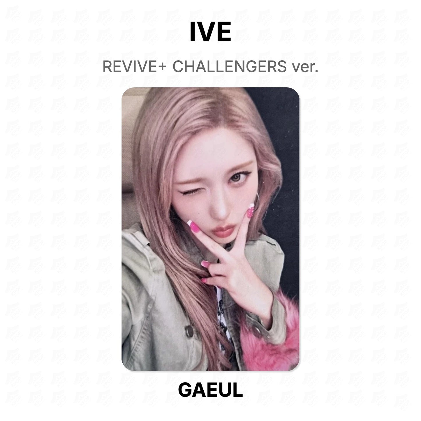 IVE REVIVE+ CHALLENGERS ver. Official Photocard