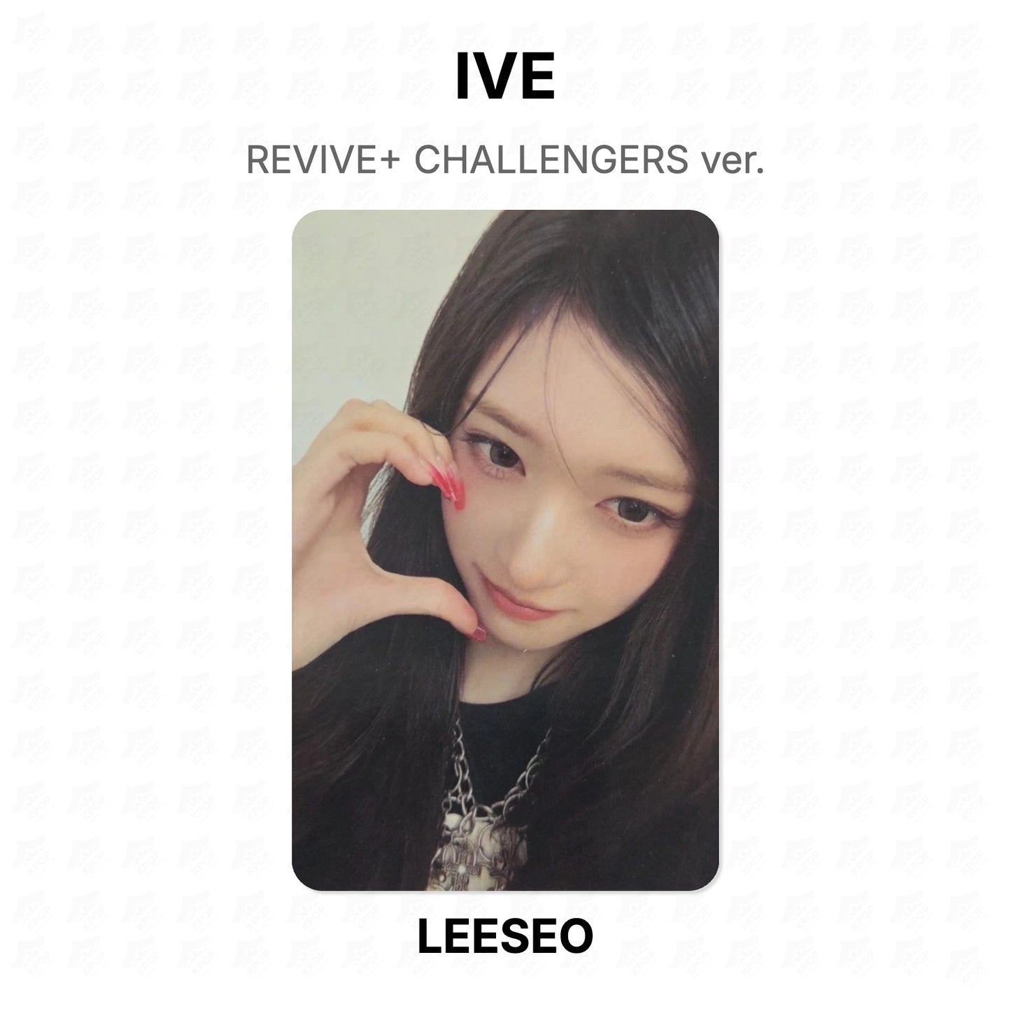 IVE REVIVE+ CHALLENGERS ver. Official Photocard