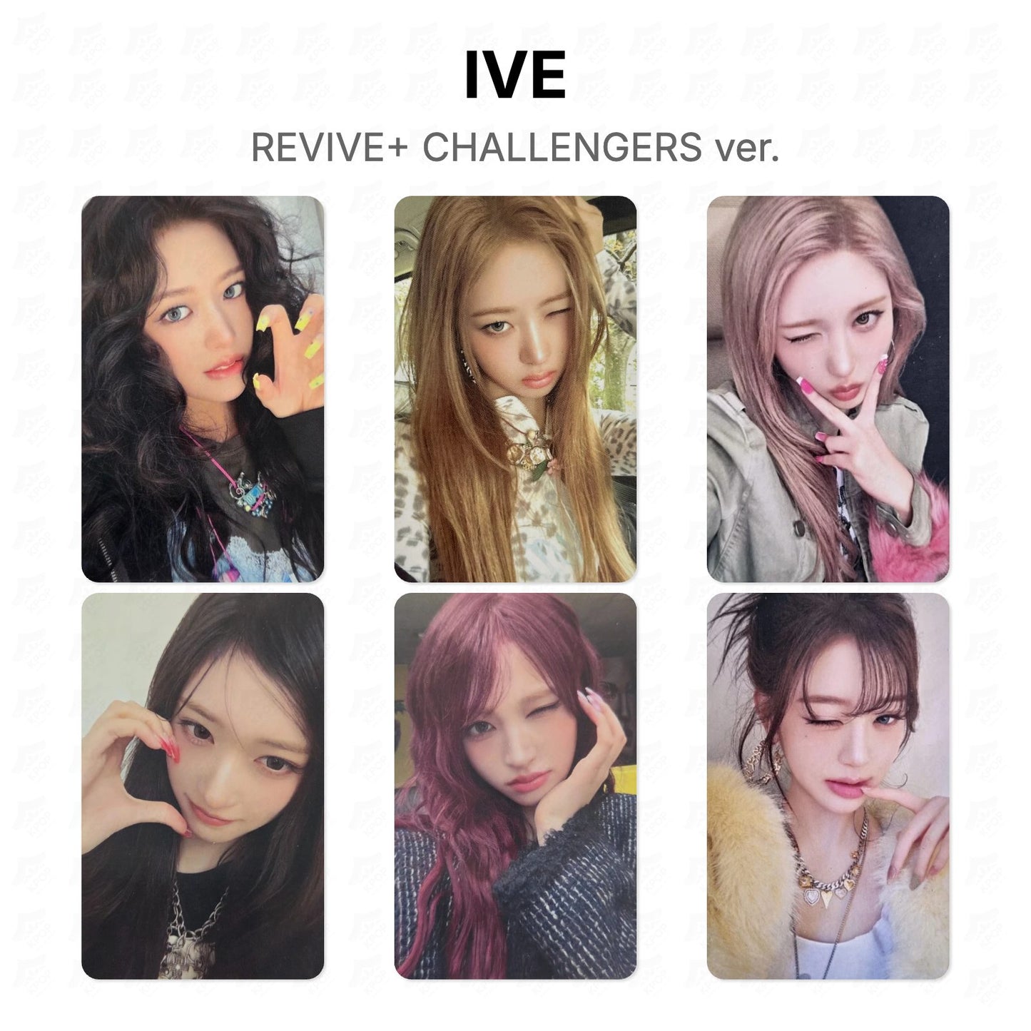 IVE REVIVE+ CHALLENGERS ver. Official Photocard