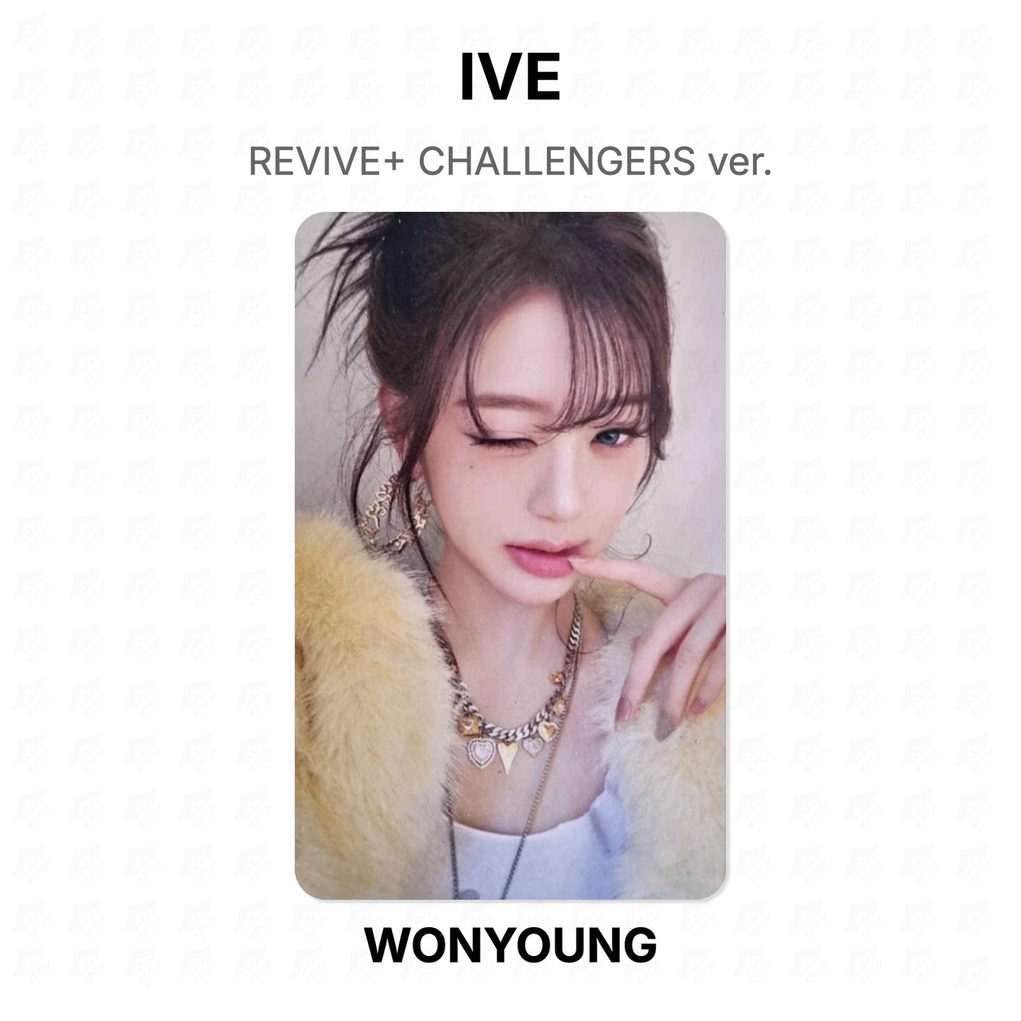 IVE REVIVE+ CHALLENGERS ver. Official Photocard