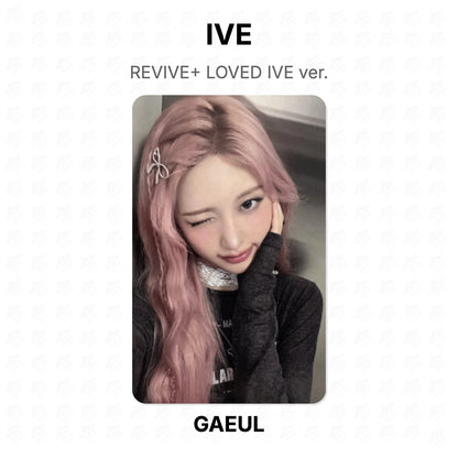 IVE REVIVE+ LOVED IVE ver. Official Photocard