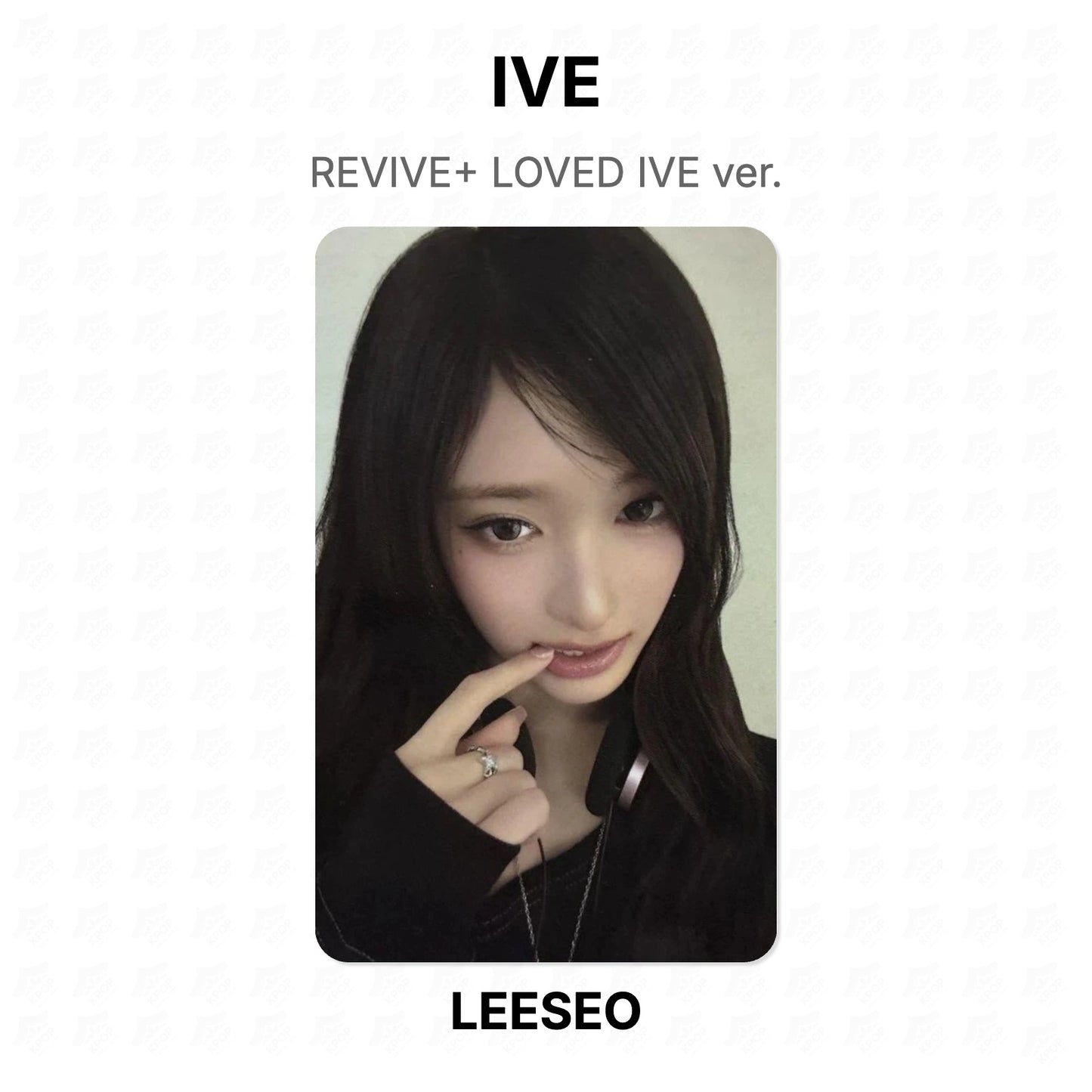 IVE REVIVE+ LOVED IVE ver. Official Photocard