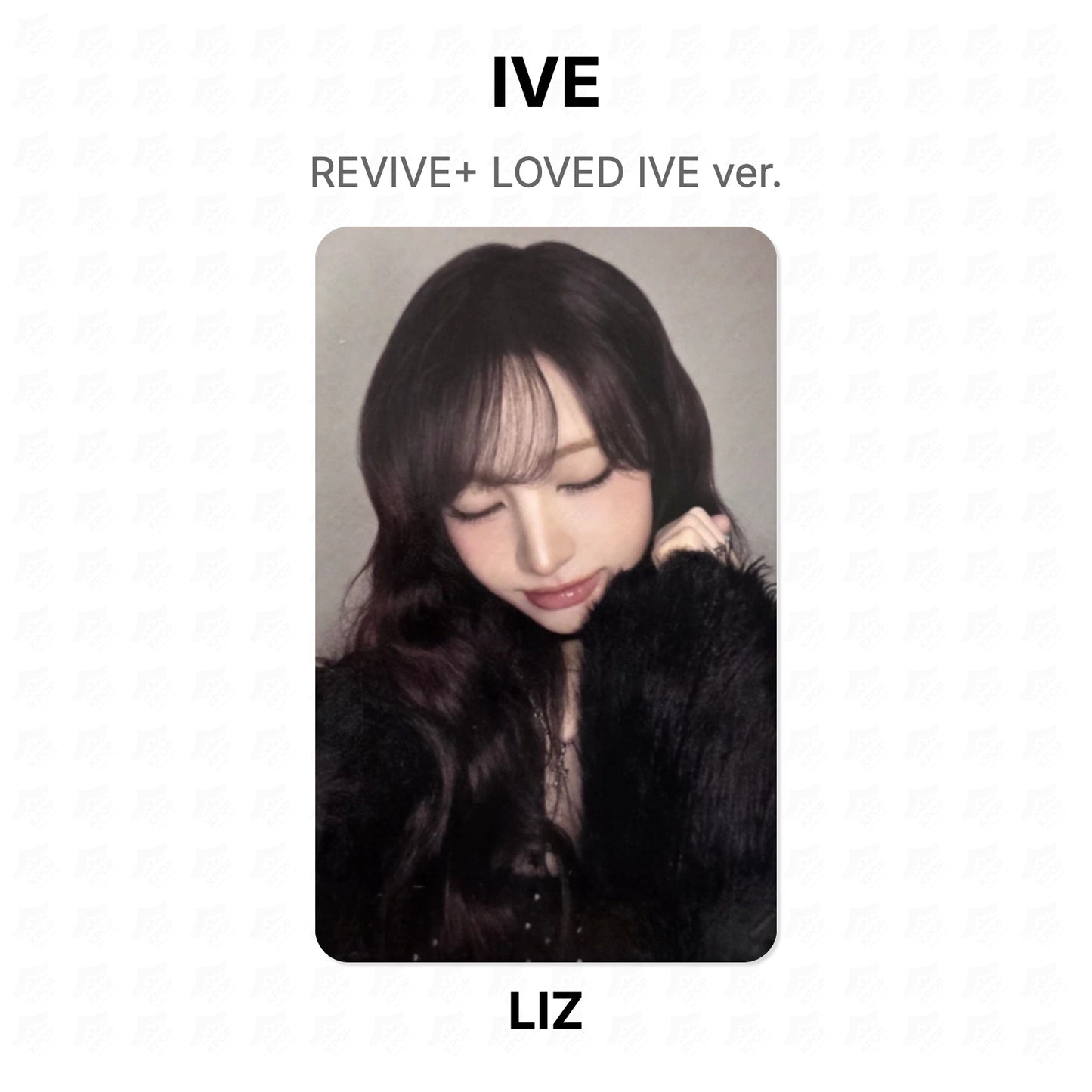 IVE REVIVE+ LOVED IVE ver. Official Photocard