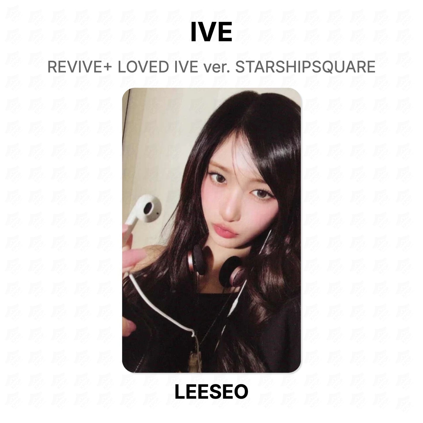 IVE REVIVE+ LOVED IVE ver. STARSHIPSQUARE Official Photocard