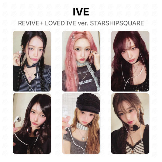 IVE REVIVE+ LOVED IVE ver. STARSHIPSQUARE Official Photocard