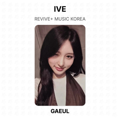 IVE REVIVE+ MUSIC KOREA Official Photocard