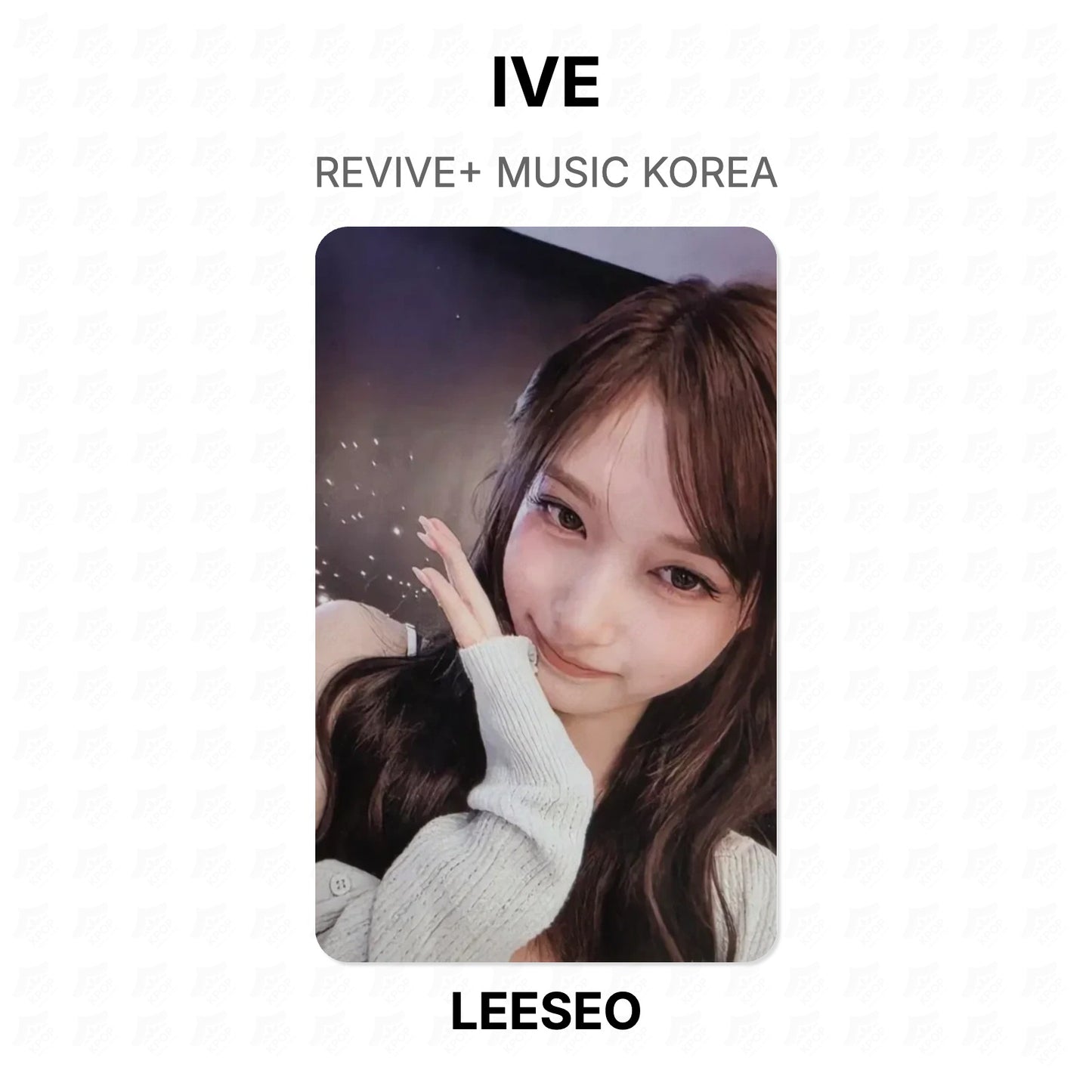 IVE REVIVE+ MUSIC KOREA Official Photocard