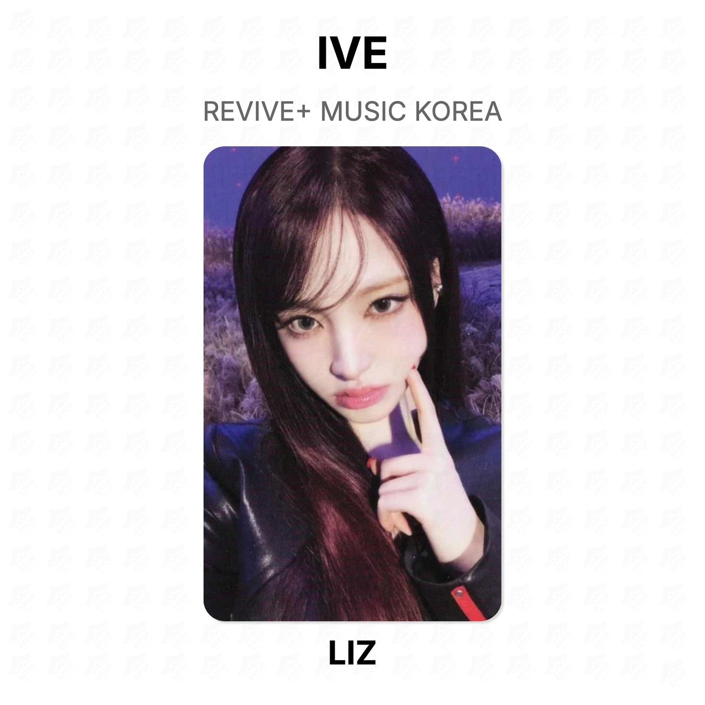 IVE REVIVE+ MUSIC KOREA Official Photocard