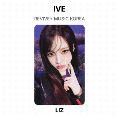 IVE REVIVE+ MUSIC KOREA Official Photocard