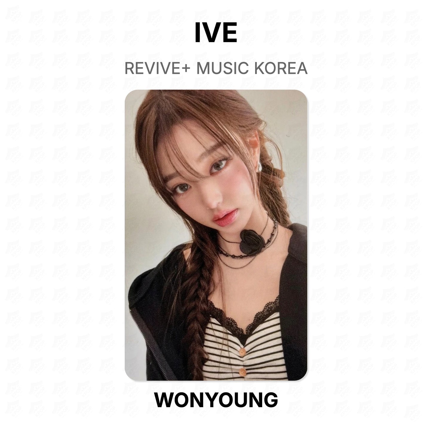IVE REVIVE+ MUSIC KOREA Official Photocard