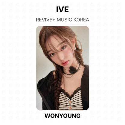 IVE REVIVE+ MUSIC KOREA Official Photocard