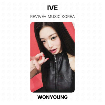 IVE REVIVE+ MUSIC KOREA Official Photocard