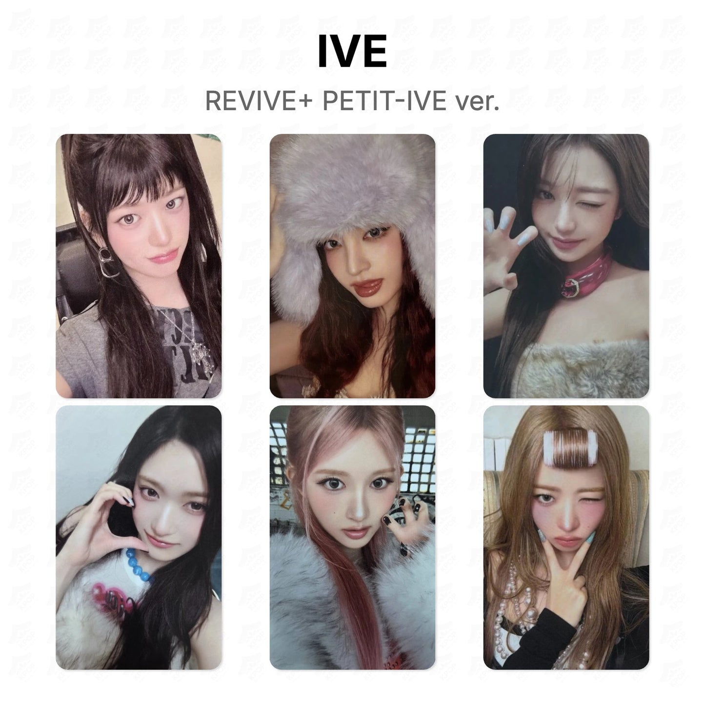 IVE REVIVE+ PETIT-IVE ver. Official Photocard