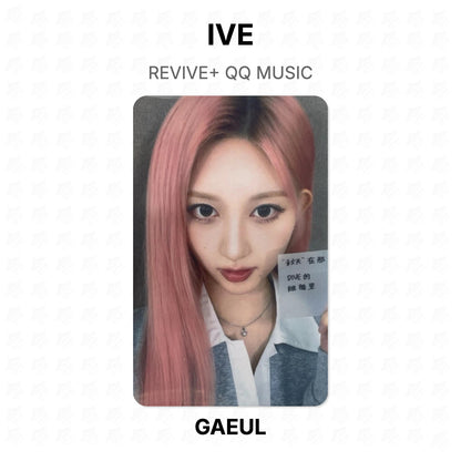 IVE REVIVE+ QQ MUSIC Official Photocard