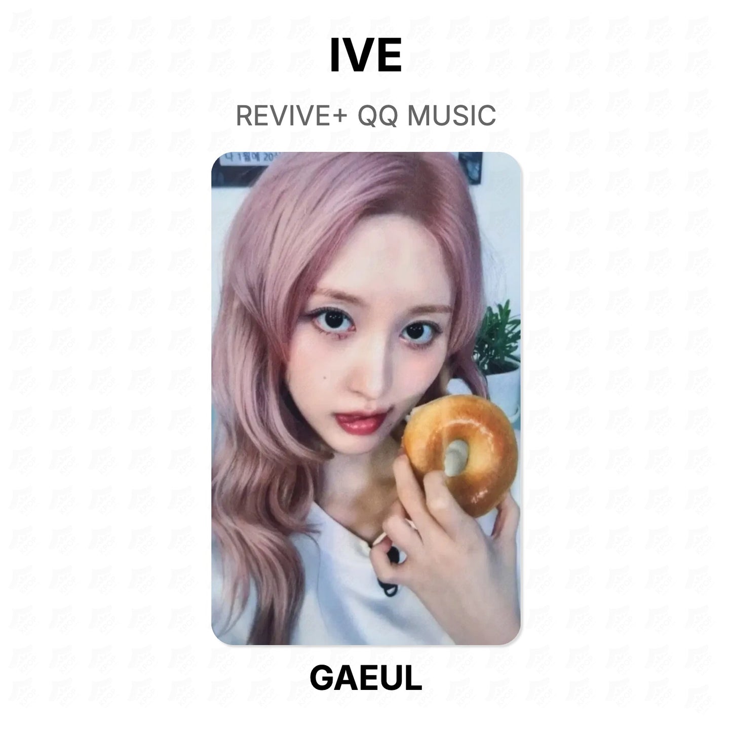 IVE REVIVE+ QQ MUSIC Official Photocard