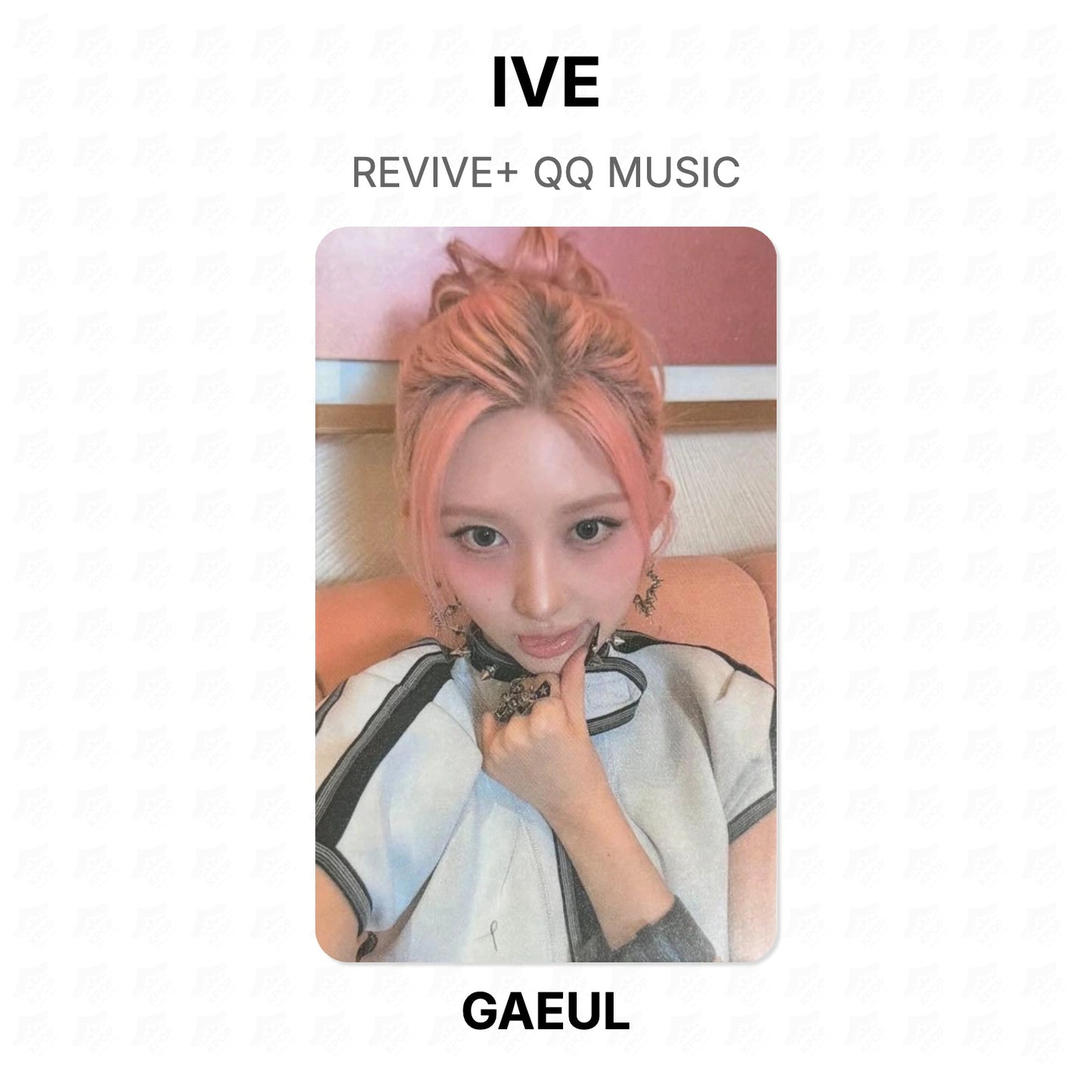 IVE REVIVE+ QQ MUSIC Official Photocard